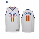 Camisetas de NBA Ninos Edición ganada Denve Nuggets Monte Morris Blanco 2021