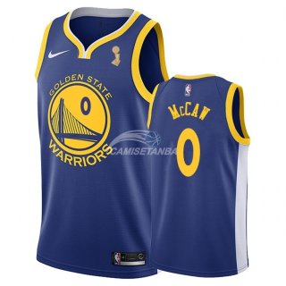 Camisetas NBA Golden State Warriors Patrick McCaw 2018 Finales Azul