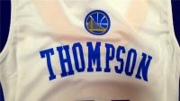 Camisetas NBA Mujer Klay Thompson Golden State Warriors Blanco