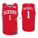 Camisetas NBA de T.J. McConnell Philadelphia 76ers Rojo 17/18