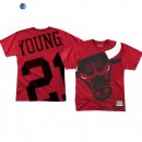 T- Shirt NBA Chicago Bulls Thaddeus Young Rojo