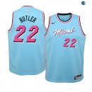 Camisetas de NBA Ninos Miami Heat Jimmy Butler Azul Ciudad 19/20