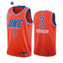 Camisetas NBA de Oklahoma City Thunder Justin Robinson Nike Naranja Statement 2021