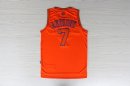 Camisetas NBA de Anthony Mason New York Knicks Naranja