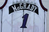 Camisetas NBA de Retro McGrady Toronto Raptors Azul