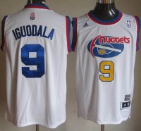 Camisetas NBA de Denver Nuggets ABA Igudala Blanco
