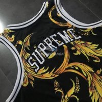 Camisetas NBA Air Foamposite Supreme x Nike Negro