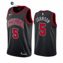 Camisetas NBA de Chicago Bulls Stanley Johnson Nike Negro Statement 2021-22