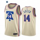 Camisetas NBA Edición ganada Philadelphia Sixers Danny Green Crema 2020-21