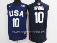 Camisetas NBA de Kyrie Irving USA 2016 Azul