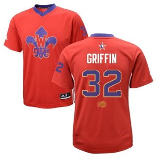 Camisetas NBA de Blake Griffin All Star 2014 Rojo