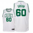 Camiseta NBA Ninos Boston Celtics Jonathan Gibson Blanco Association 2018