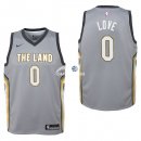Camiseta NBA Ninos Cleveland Cavaliers Kevin Love Nike Gris Ciudad 17/18