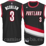 Camisetas NBA de C.J. McCollum Portland Trail Blazers Negro