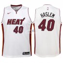 Camisetas de NBA Ninos Miami Heat Udonis Haslem Blanco Association 2018