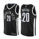 Camisetas NBA de Timofey Mozgov Brooklyn Nets Nike Negro Ciudad 17/18