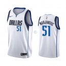 Camisetas NBA de Boban Marjanovic Dallas Mavericks Blanco Association 2019/20