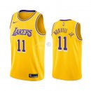 Camisetas NBA de Zach Norvell Los Angeles Lakers Jr Amarillo Icon 2019/20