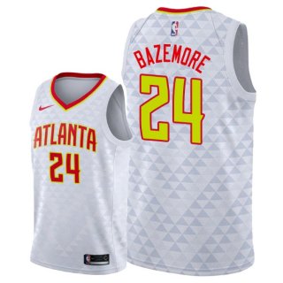 Camisetas NBA de Kent Bazemore Atlanta Hawks Blanco Association 2018