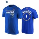 T-Shirt NBA 2021 All Star Zion Williamson Azul
