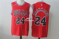 Camisetas NBA de Lauri Markkanen Chicago Bulls Rojo Icon 17/18