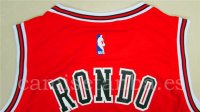 Camisetas NBA de Rajon Rondo Chicago Bulls Rojo