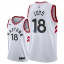 Camisetas NBA de Jordan Loyd Toronto Raptors Blanco Association 2018