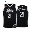 Camiseta NBA Ninos Los Angeles Clippers Patrick Beverley Negro Ciudad 2020-21
