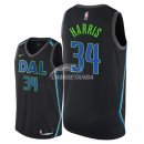 Camisetas NBA de Devin Harris Dallas Mavericks Nike Negro Ciudad 2018