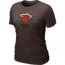 Camisetas NBA Mujeres Miami Heat Marron