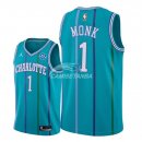 Camisetas NBA de Malik Monk Charlotte Hornets Retro Verde 30 Aniversario 18/19