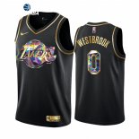 Camisetas NBA de Los Angeles Lakers Russell Westbrook Negro Diamante 2021-22