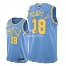 Camisetas NBA de Joel Berry II Los Angeles Lakers Retro Azul 2018