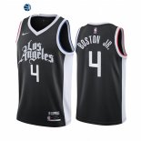 Camisetas NBA de Los Angeles Clippers Brandon Boston Jr. Nike Negro Ciudad 2021
