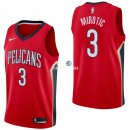 Camisetas NBA de Nikola Mirotic New Orleans Pelicans Rojo Statement 17/18