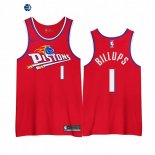 Camiseta NBA de Chauncey Billups Detroit Pistons Nike Rojo Ciudad 2020-21