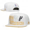Snapbacks Caps NBA De San Antonio Spurs Blanco Oro