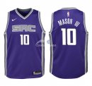Camisetas de NBA Ninos Sacramento Kings Frank Mason III Púrpura Icon 2018