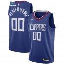 Camisetas NBA Los Angeles Clippers Personalizada Azul Icon 2019-20