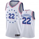 Camisetas NBA Edición ganada Philadelphia Sixers Malachi Richardson Blanco 2018/19
