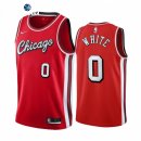 Camisetas NBA de Chicago Bulls Coby White Nike Rojo Ciudad 2021-22