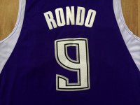 Camisetas NBA de Rajon Rondo Sacramento Kings Púrpura