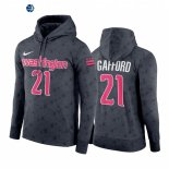 Sudaderas Con Capucha NBA Washington Wizards NO.21 Daniel Gafford Negro 2022