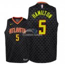 Camiseta NBA Ninos Atlanta Hawks Daniel Hamilton Negro Icon 18/19