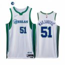 Camisetas NBA de Dallas Mavericks Boban Marjanovic 75th Blanco Ciudad 2021-22