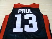Camisetas NBA de Chris Paul USA 2012 Negro
