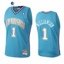 Camisetas NBA New Orleans Pelicans Zion Williamson Verde Azul Throwback 2021