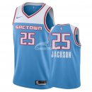Camisetas NBA de Justin Jackson Sacramento Kings Nike Azul Ciudad 18/19