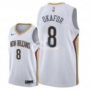 Camisetas NBA de Jahlil Okafor New Orleans Pelicans Blanco Association 2018