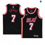 Camisetas de NBA Ninos Miami Heat Goran Dragic Negro Hardwood Classics 96/97